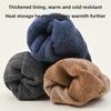 5 Pairs of Men's Autumn and Winter Cotton Thick and Velvet Warm Wool Ring Anti Pilling Tube Socks