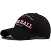 Men Letter Embroidery Baseball Cap Summer Fashion Vintage Visor Hip Hop Caps Snapback Women Casual Cotton Hat Unisex Adjustable