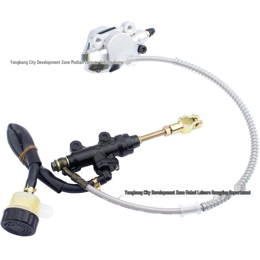 Rear Brake Assembly with Caliper & Oil Cup for ATV Beach Buggy CG125-250cc Other