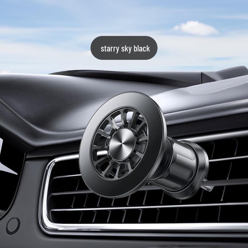 Suport magnetic pentru telefon, pentru grila de ventilație auto, 2024 - Magsafe anti-vibrații, pentru navigație interioară