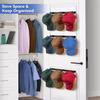 Space Saving Wardrobe Hat Rack with Hook Hat Organizer Display Hat Storage Rack  Bedroom Door
