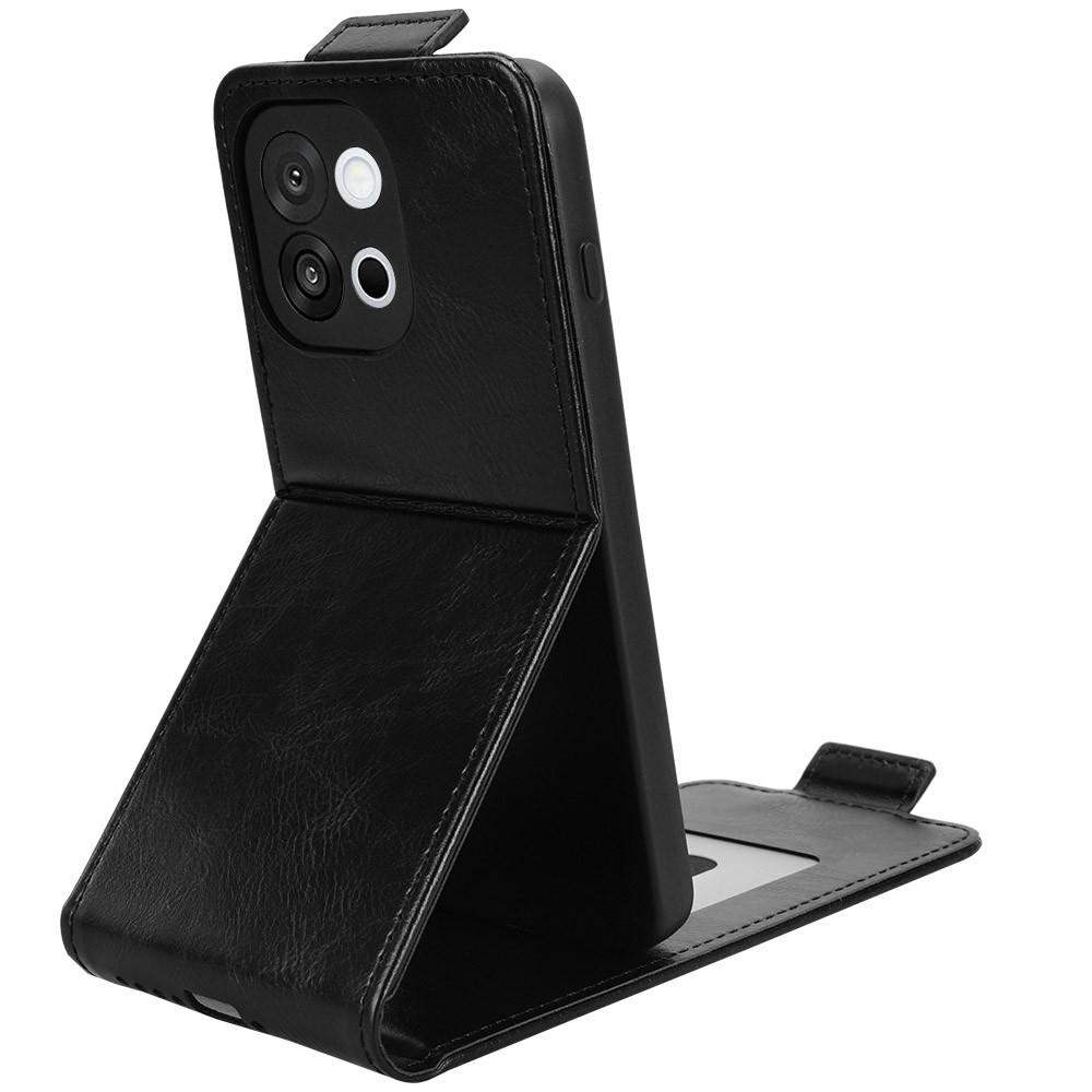 For OnePlus 13T 5G Stand Case Magnetic Clasp Vertical Flip Leather Phone Cover with Card Holder