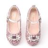 Mädchen Modische Prinzessin Schuhe Kinder Kristallschuhe mit Kleid Performance Schuhe Laufsteg Weichsohlige Kleine Lederschuhe