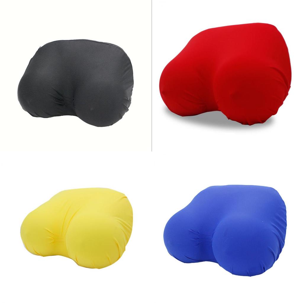 Memory Foam Funny Breast Pillow With Solid Color For Novelty Gift And Home Decor