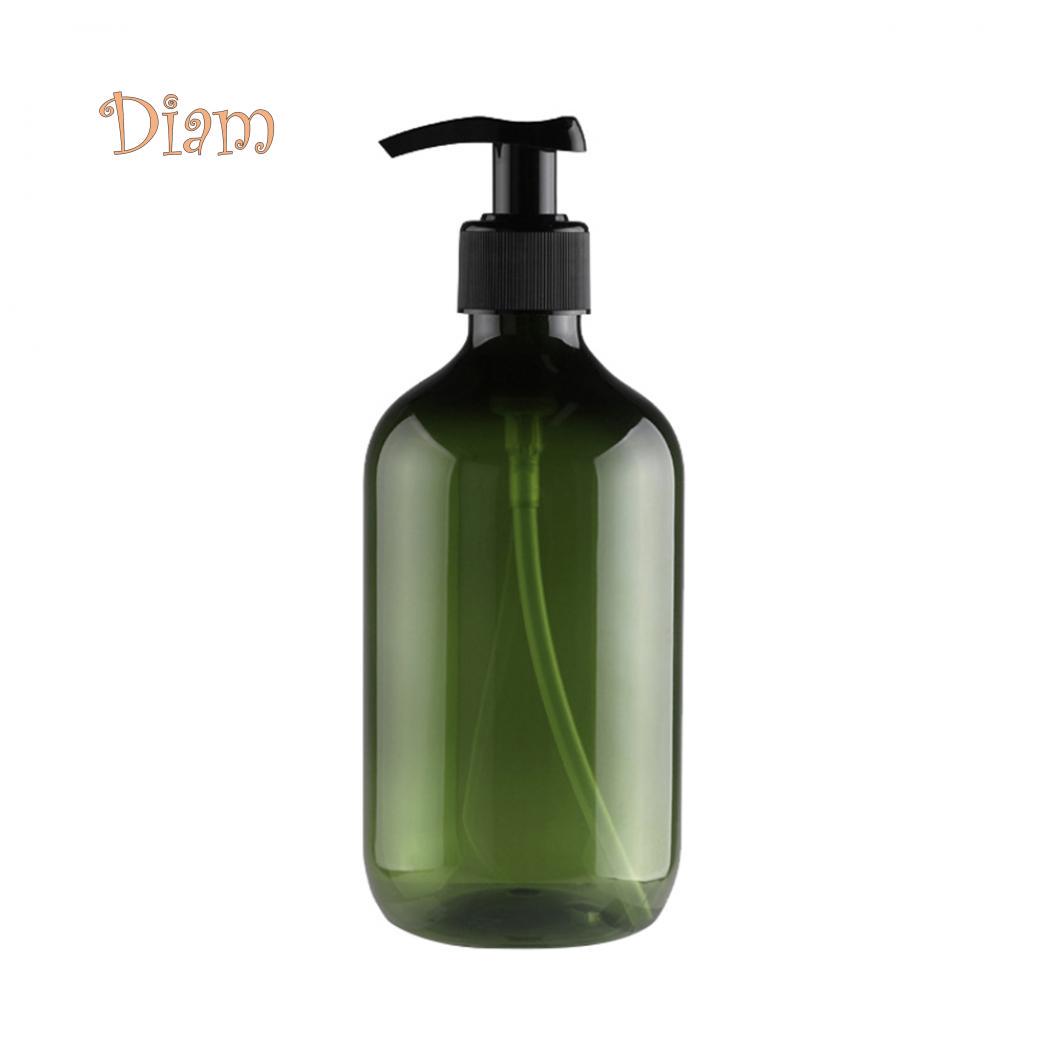 

HOHO многоразовый бутылочный пресс-насос, шампунь, мыло, лосьон, дозатор жидкости для макияжа 500ml темно-зеленого
