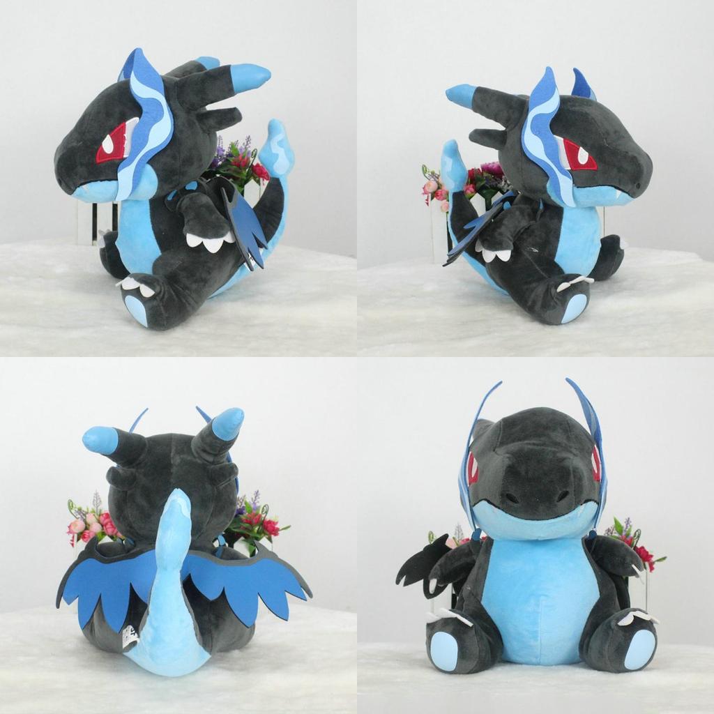 Qualität Pokemon Mega Glurak X Evolution Plüschtier Niedliche Weiche Puppe Für Einzigartige Weihnachtsgeschenke**