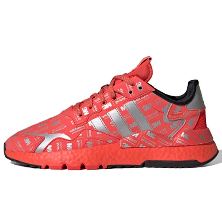 adidas 3M x Nite Jogger  3M Logo Print - Hi Res Red  Men s FV3621 EU 45⅓