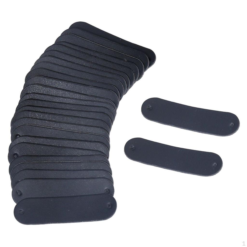 100 Art Blank Garment Tags DIY Crafts Decor Label Handmade Hardware with Holes for Repairing Jewelry