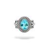 925 Sterling Silver Natural Gemstone Women's Ring, Handmade Pure Silver Ring for Her