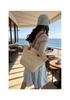 New Style Women's Straw Woven Tote Bag for Beach Vacation - Large Capacity Handbag & Shopping Basket