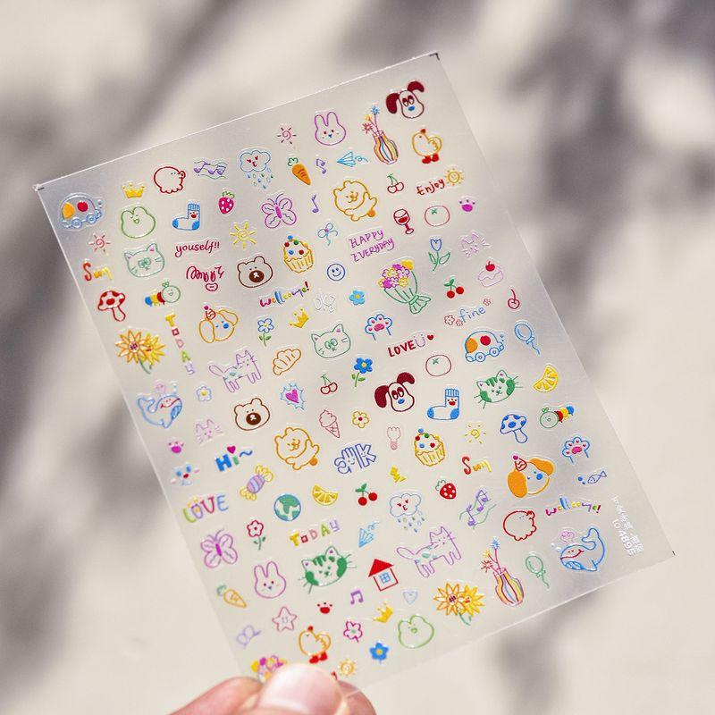 

Tomoni Thin Tough Nail Sticker Best Selling Japanese Style Stationery Children s Nail Stickers Garden Forest Ornament Stickers 4895 Default