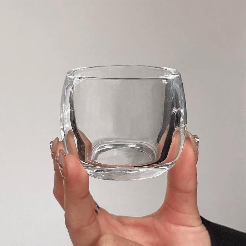 Shangqi Thickened Thumb Ring Glass Cups