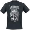 Vintage Architekten Blindfolded Schädel Print T-Shirt Herren Damen Metalcore Lässig Baumwolle Streetwear Unisex Tee