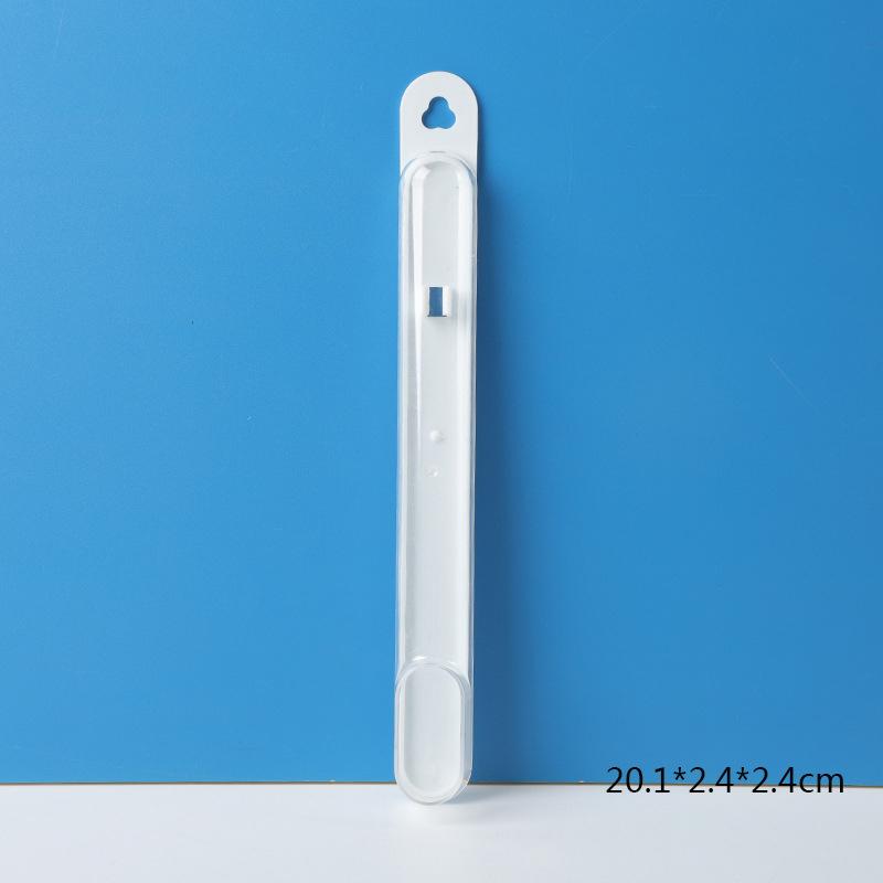 Portable Dustproof Toothbrush Storage Box Outdoor Travel Transparent Plastic Toothbrush Holder Toothpaste Storage And Organizer