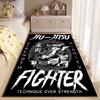 Jiu-Jitsu Fighter Strength Design suitable as a non-slip mat for the living room or bedroom sofa