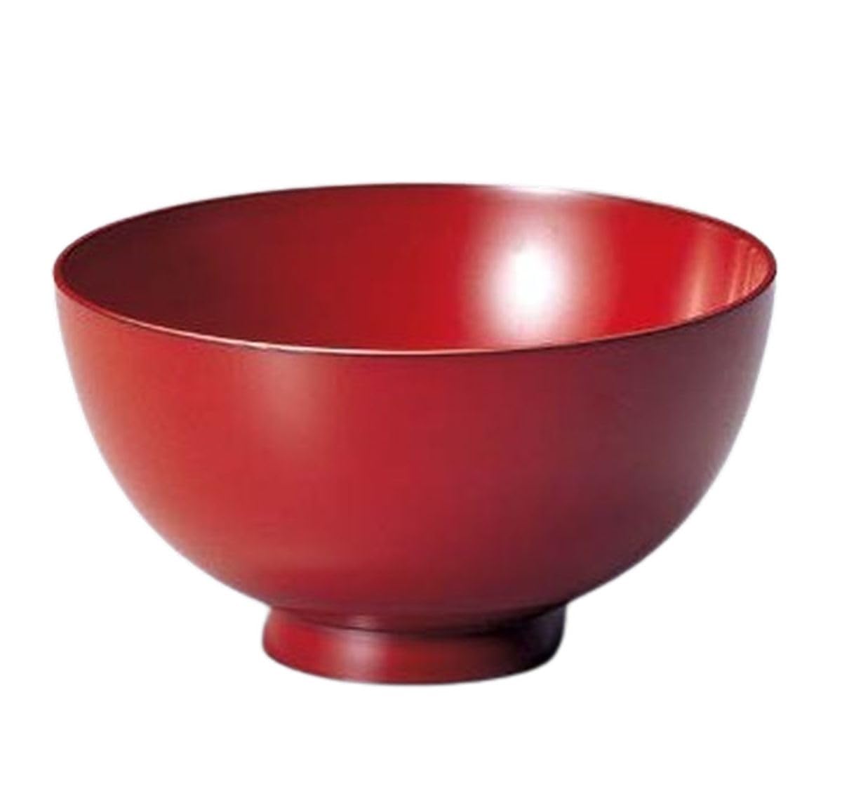 Wooden Rikyu Negoro lacquerware Made in Japan J-kitchens Bowl, style, (1 bowl), 12cm, Hand-painted,