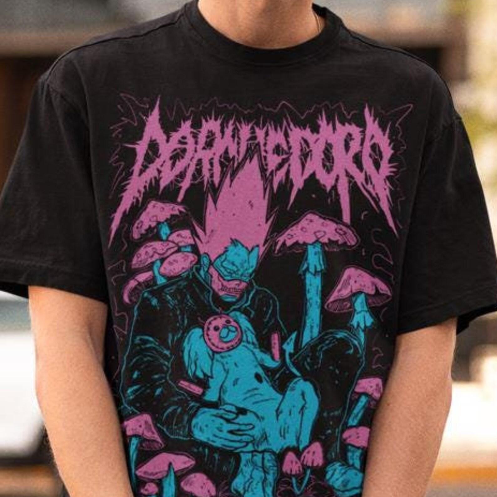 Unisex Dorohedoro Noi Anime T shirt, Nikaido Kaiman Manga Shirt, Caiman Shirt M