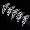 1PC Crystal Exquisite Rhinestone Children Girls Jewelry Gifts Hair Accessories Wedding Tiaras Queen Princess Crown Women Headband