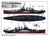 I Love Kit 1/700 Marynarka Wojenna USA USS North Carolina BB-55 Zestaw Najwyższej Jakości Zestaw Modelu Plastikowego ILK65704
