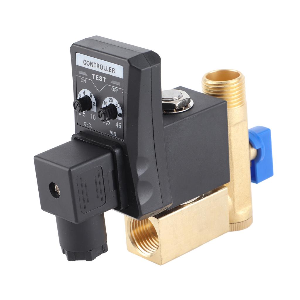 G1 2 DN15 Automatic Electronic Timed Drain Valve for Air Compressor Condensate (AC230V)