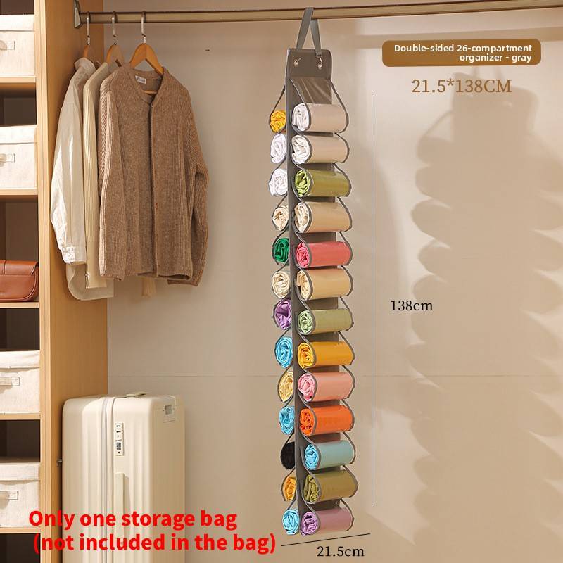 Storage Hanging Bag Organizer With Multiple Pockets For Dorm Room And Home Use