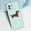 Phone Case For Xiaomi Mi 15 14 13 12 11 Lite 15T 13T 12T Pro Poco X7 X6 X5 Pro 5G X3 NFC F7 F6 F5 Cover Cute Dachshund Bulldog
