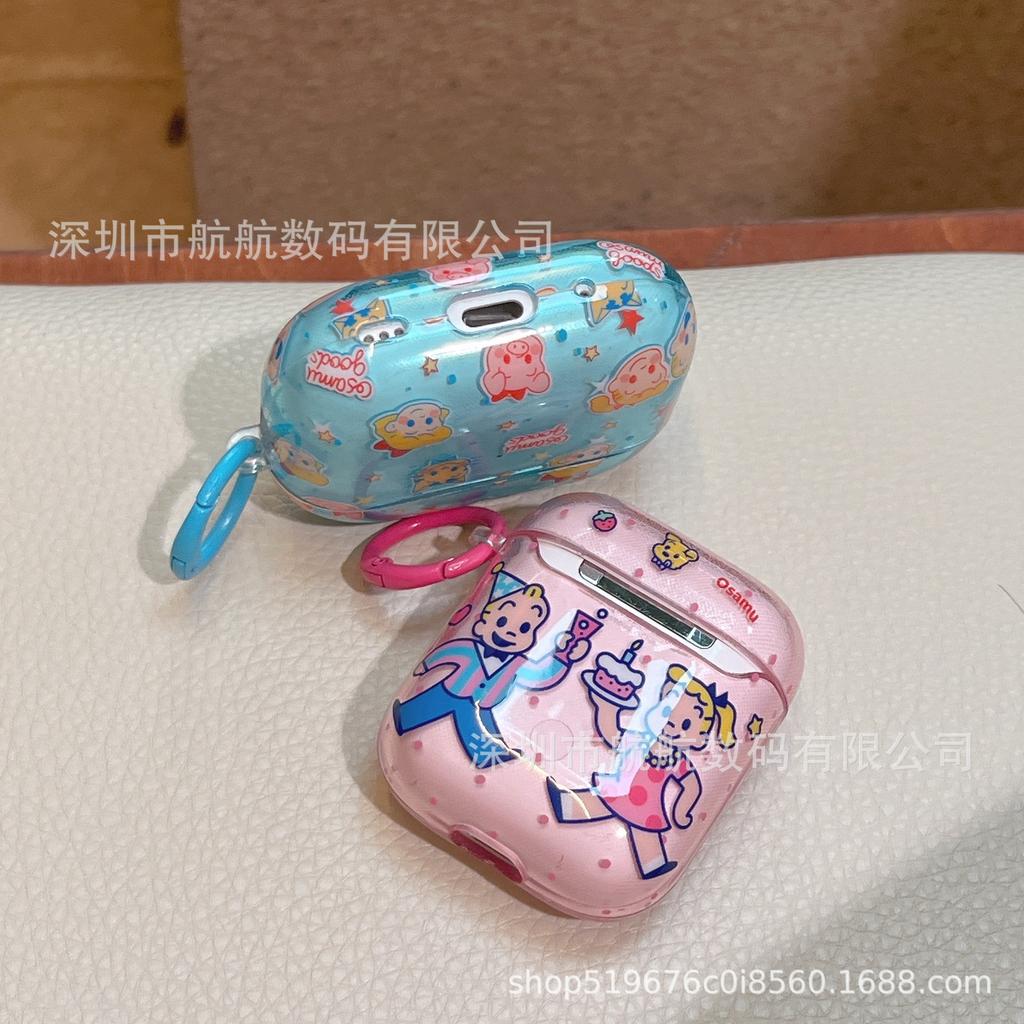 Cute Polka Dot Star Harada AirPods 1 Generation Protective Case Apple Pro1 Generation Bluetooth Headset Case Pro1 Generation