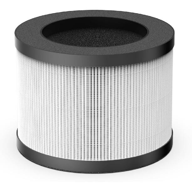 Air Purifier Replacement Filter, 3 Stage HEPA Filter BW302 Air Purifier, Air Cleaner Filter, 1 Pack, White
