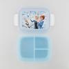 Skater Kids Lunch Box kopulovitý tvar s integrovanými přepážkami 840 ml Frozen Disney Made in Japan P84