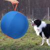 Hüteball für Hunde Beruhigender Ball mit Griff aufblasbarer Trainingsball für große Rassen kleine mittlere Hunde Aktives Spiel Bewegung
