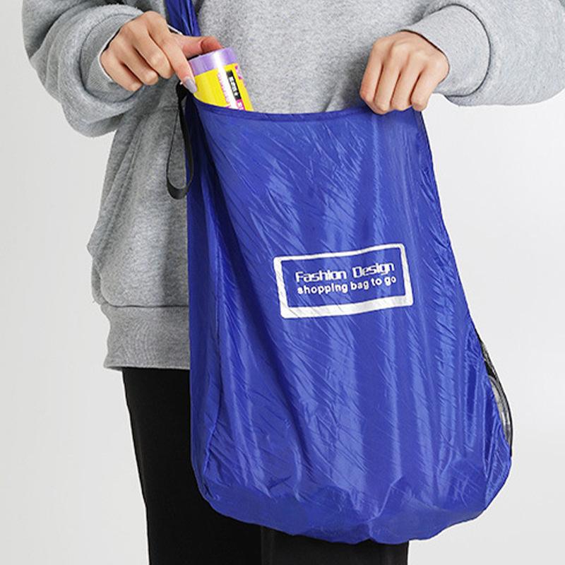 Reusable Foldable Retractable Supermarket Shopping Storage Bags Shrinkable Pouch Organizer Packaging Useful Things Supplies
