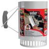 Weber BBQ Stove BBQ Grill Rapid Fire Chimney Starter (Large) Chimney Effect Fire Starter Charcoal Ignition [Genuine Japan 2 Year Warranty] 7416