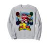 Power Rangers Logo Four-Headed Megazord Epic Retro Graphic Sweatshirt