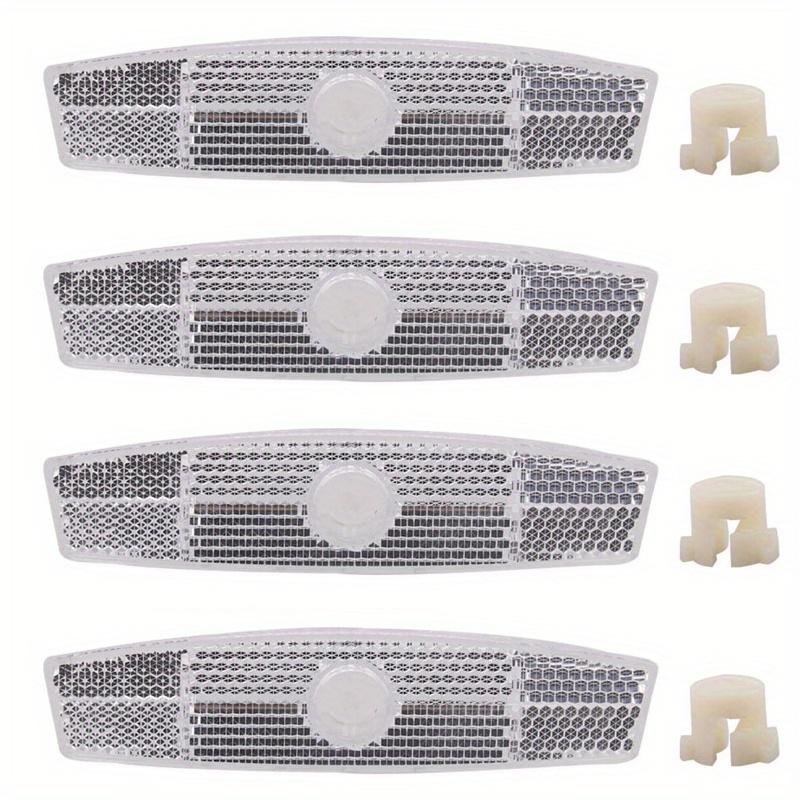 

4 шт./компл. велосипедный отражатель спицы предупреждающий фонарь обод колеса светоотражающий фонарь крепление винтажный зажим трубка отражатель