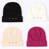 Fashionable Winter Knit Hat For Men And Women Warm And Windproof Various Colors Available