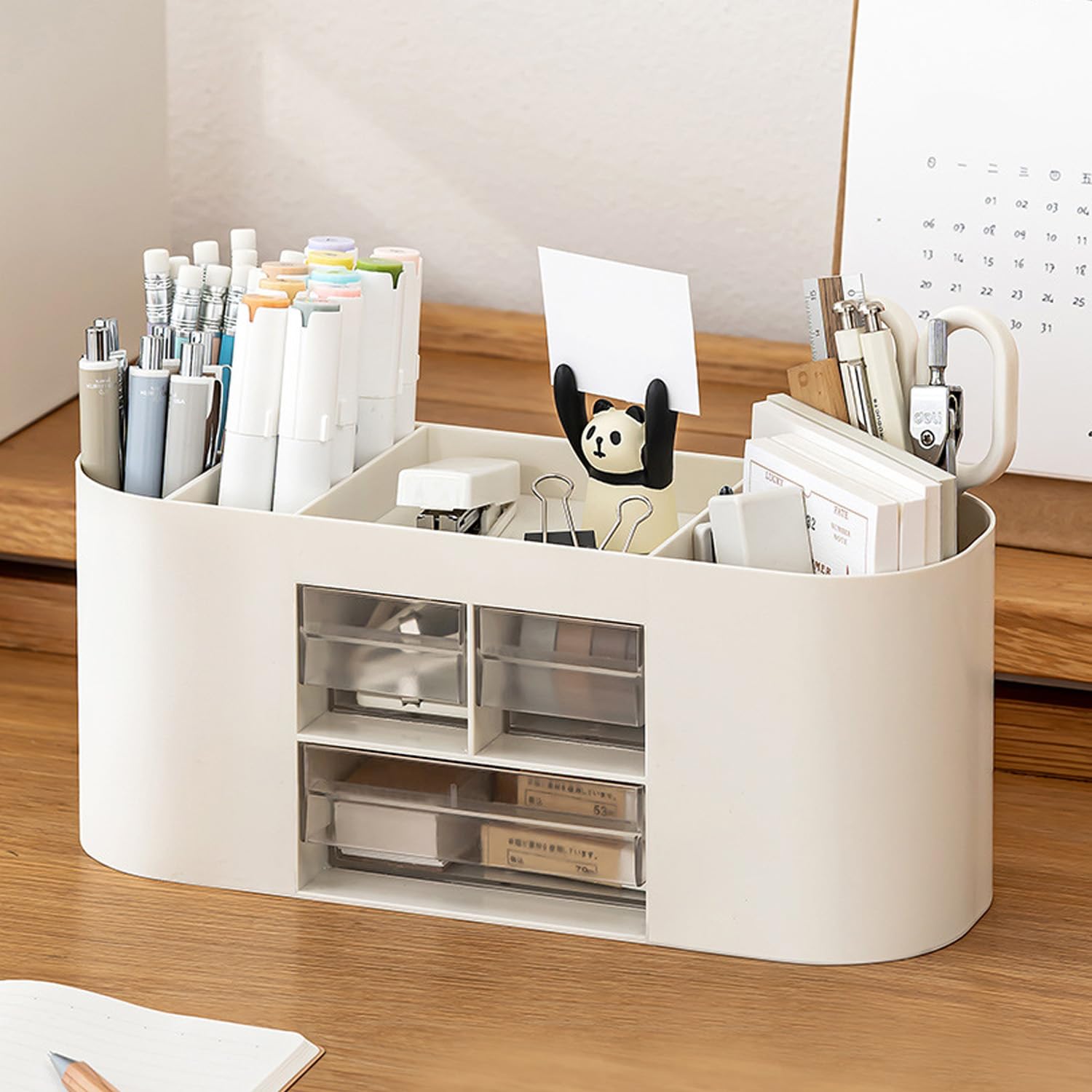 Vinnatsu Small Item Storage Desktop Storage Pen Stationery Storage Desktop Desk Pen Pen Small Item Desktop Makeup Organizer Box, Box, Holder, Case,