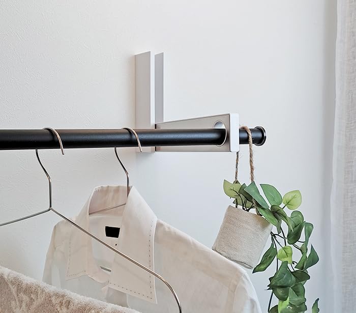 indoor clothes drying bracket by Kawaki made with acrylonitrile butadiene styrene new Foldable, wall-mounted Hardware, (ABS), type, single-size.