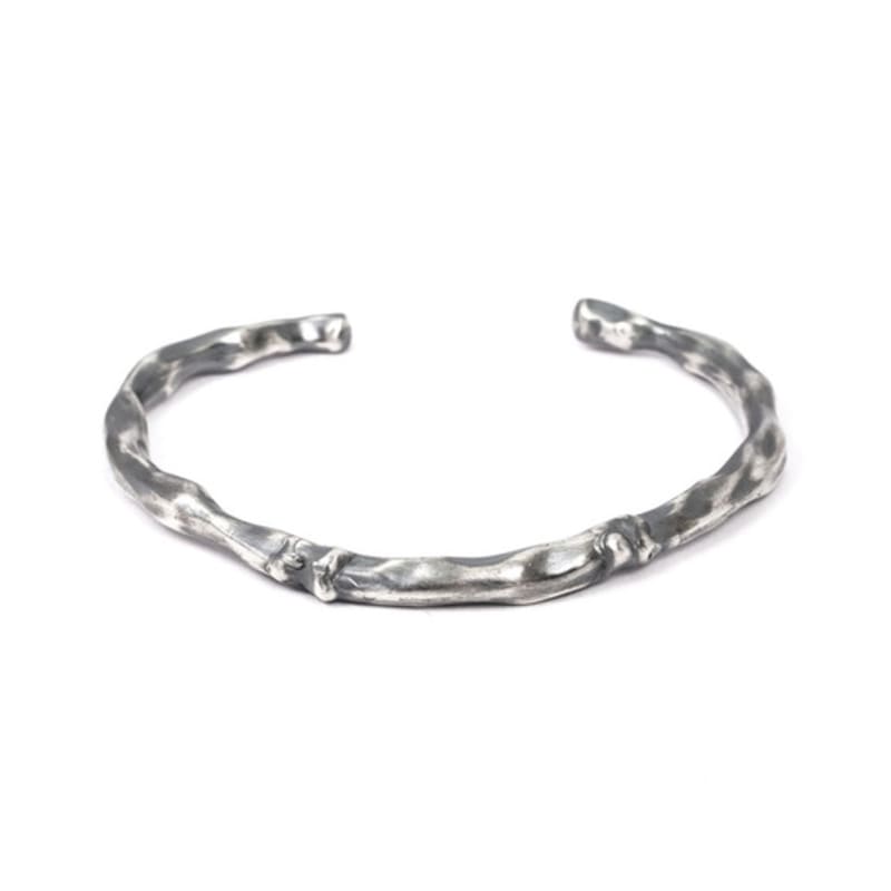 HARANG HR 238B_Silver Bangle Bracelet