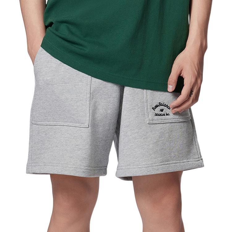 New Balance Sports Life Collection Sports Shorts Men's Gray AMS42325-GHM