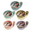 Multifunctional Kitchen Basin Ceramic Berry Bowl with Strainer Holes, Self-Spinning Vortex Design, Fruit Washing Rinse for Berries Vegetables Colander