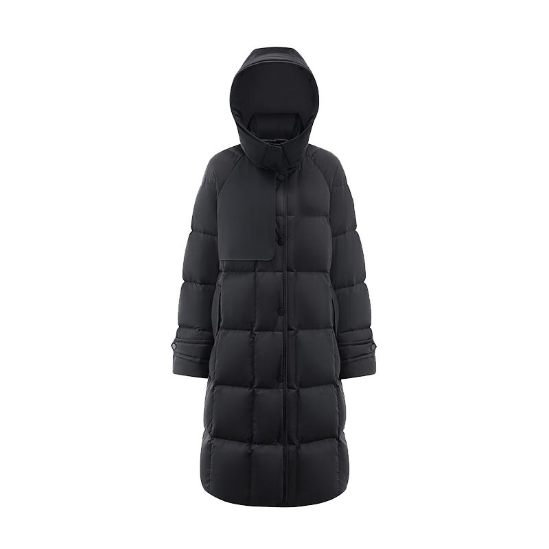 Ellenai Women's Long Quilted 90% Goose Down Winter Jacket