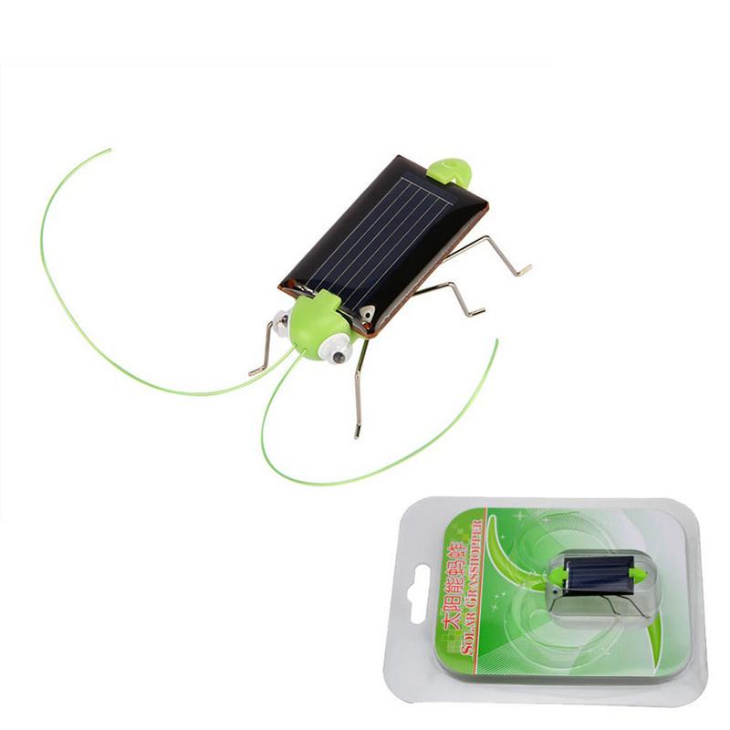 Solar Energy Cricket Educational Children's Toys Innovative DIY Toys Insect Toy uygun fiyatlı
