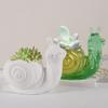 3D Snail Gypsum Silicone Mold Diy Succulents Concrete Flower Pot Vase Plaster Cement Clay Mold Candle Holder Mold