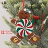Soft Clay Christmas Decorations Pvc Christmas Gift Ideas New Christmas Decoration Product Approximately 9 * 6cm For Festive Gift
