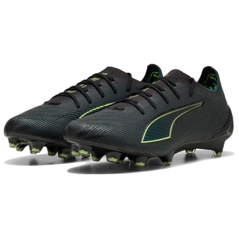 Puma Ultra 6 Ultimate FG Eclipse Pack Unisex Sneakers Black Fizzy-Light Green-Terrain 108557-02