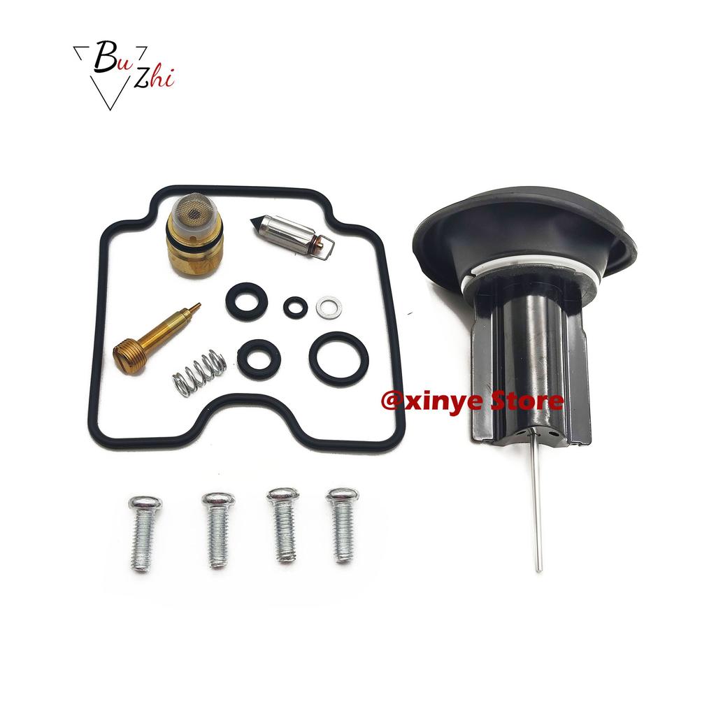 Carburetor Repair Kit Needle Valve Gasket Air Screw with Plunger Diaphragm for Suzuki Bandit 1200 GSF1200 GSF1200S GSF 1200 S