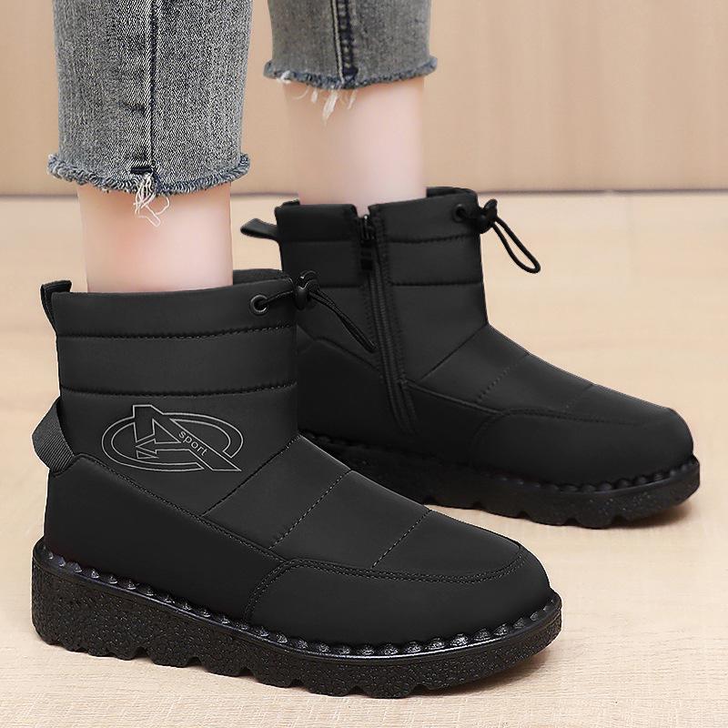 Cotton shoes women's shoes polyurethane high-top boots cold-proof cotton boots piled thickened boots women's warm snow boots