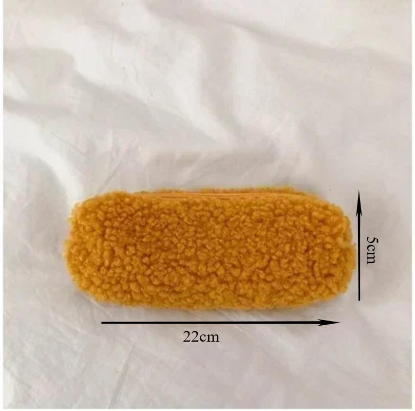 1 Pcs Korean Style Stationery Kawaii Pencil Case for Kids Gift Canvas Simple Pen Storage Bag Student School Office Supplies