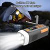 Portable DAB FM Radio Solar Hand Crank Radio with Flashlight Bluetooth Speaker Rechargeable Emergency Weather Survival Radio