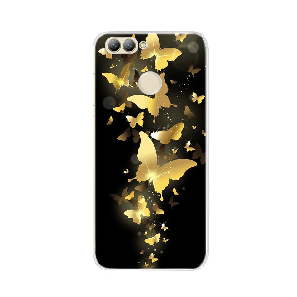 For Huawei Nova 2 Case Silicone Soft TPU Cute Cat Phone Cases For Huawei Nova 2 Nova2 Case Cover For Huawei Nova 2 PIC-LX9 Funda